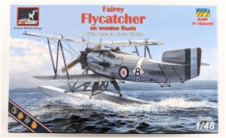 Thumbnail ARMORY 48003 FAIREY FLYCATCHER ON WOODEN FLOATS