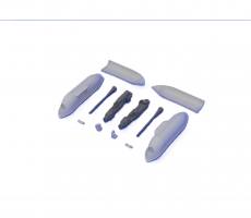 Thumbnail EDUARD 648 148 BF 109G CANNON PODS
