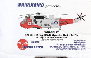 Thumbnail WHIRLYBIRD WBA72157 RN SEA KING HU.5 UPDATE SET AIRFIX