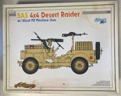 Thumbnail CYBER-HOBBYCOM 6681 SAS 4X4 DESERT RAIDER W/ MACHINE GUN