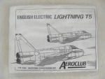 Thumbnail AEROCLUB ENGLISH ELECTRIC LIGHTNING T5 CONVERSION SET