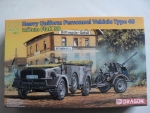 Thumbnail DRAGON 7422 HEAVY UNIFORM PERSONNEL VEHICLE TYPE 40 w/2cm FLAK 38