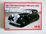 Thumbnail ICM 35534 TYP 770K TOURENWAGEN WITH OPEN COVER