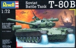 Thumbnail REVELL 03104 SOVIET BATTLE TANK T-80B