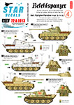 Thumbnail Star Decals 72-A1013 Befehlspanzer 4. Bef.Pz. Panther Ausf D/A/G.
