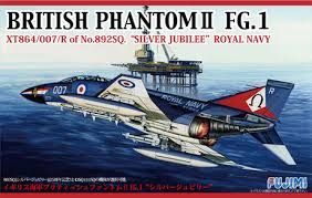 Thumbnail FUJIMI 722726 BRITISH PHANTOM II FG.1 SILVER JUBILEE ROYAL NAVY