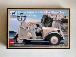 Thumbnail BRONCO 35165 ITALIAN LIGHT CIVILIAN CAR  OPEN TOP  WITH LADY   DOG