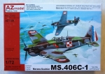 Thumbnail AZ MODEL 7528 MORANE-SAULNIER MS.406C-1 BATTLE OF FRANCE