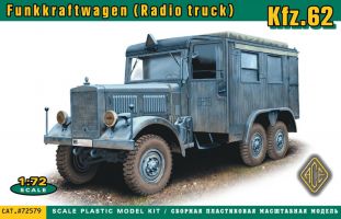 Thumbnail ACE 72579 FUNKKRAFTWAGEN  RADIO TRUCK  Kfz.62