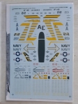 Thumbnail MICROSCALE 398. 72-480 GRUMMAN TOMCAT VF-1 VF-103 AND VF-142