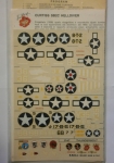 Thumbnail ESCI 1011.  CURTISS SB2C HELLDIVER LA MORT THE DOWN NECKER BITTERBITCHER DEVIL MAY CARE EL DIABLO ELEANOR III