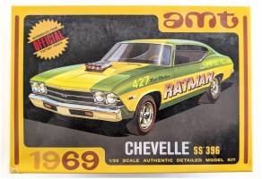 Thumbnail AMT 1138 1969 CHEVELLE SS 396