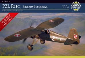 Thumbnail ARMA HOBBY 70018 PZL P.11C BRYGADA PO  CIGOWA