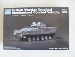 Thumbnail TRUMPETER MODELS 07101 BRITISH WARRIOR TRACKED MECHANISED COMBAT VEHICLE