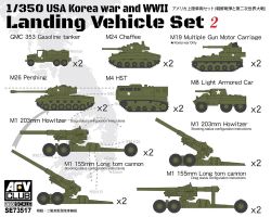 Thumbnail AFV CLUB 73517 USA KOREAN WAR WWII LANDING VEHICLE SET 2