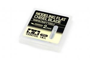 Thumbnail TAMIYA 74143 MODELLING FLAT CHISEL BLADE 2MM