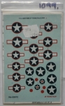 Thumbnail  1099. 572 U.S. AIR FIRCE INSIGNIA II.WW RED BLUE