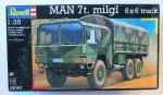 Thumbnail REVELL 03043 MAN 7t milgl 6x6 TRUCK