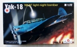 Thumbnail A MODEL 72030 YAK-18 NKAF LIGHT NIGHT BOMBER