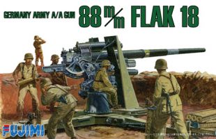 Thumbnail FUJIMI 761206 GERMAN ARMY AA GUN 88mm FLAK 18