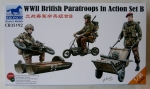 Thumbnail BRONCO 35192 WWII BRITISH PARATROOPS IN ACTION SET B