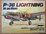 Thumbnail SQUADRON/SIGNAL AIRCRAFT IN ACTION 1025. P-38 LIGHTNING