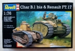 Thumbnail REVELL 03220 CHAR B.1 bis/RENAULT FT.17