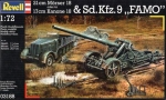 Thumbnail REVELL 03188 21cm MORSER   17cm KANONE w/ Sd.Kfz.9 FAMO