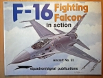 Thumbnail SQUADRON/SIGNAL AIRCRAFT IN ACTION 1053. F-16 FIGHTING FALCON