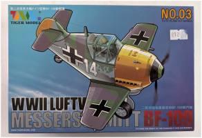 Thumbnail TIGER MODELS NO.03 WWII LUFTWAFFE MESSERSCHMITT BF-109