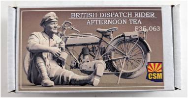 Thumbnail COPPER STATE MODELS F35-063 BRITISH DISPATCH RIDER AFTERNOON TEA