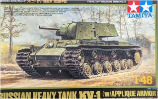 Thumbnail TAMIYA 32545 RUSSIAN HEAVY TANK KV-1 W/APPLIQUE ARMOR