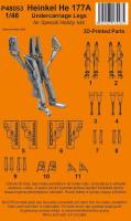 Thumbnail SPECIAL HOBBY P48053 HEINKEL HE 177A UNDERCARRIAGE LEGS