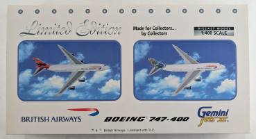 Thumbnail GEMINI JETS GJBAWSET2 BOEING 747-400 BRITISH AIRWAYS