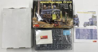 Thumbnail KINGKIT MODEL SCRAPYARD MINIART 35359 WERKSTATTKRAFTWAGEN  DAMAGED BOX   DECALS 