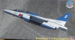 Thumbnail HASEGAWA PT16 KAWASAKI T-4 BLUE IMPULSE