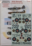 Thumbnail FREIGHTDOG MODELS 1240. 72002S BRITS ABROAD IMMEDIATE POST-WAR RAF SPITFIRE FR.Mk.XIVe   Mk18e THUNDERBOLT Mk.I   Mk.II 