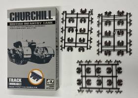 Thumbnail KINGKIT MODEL SCRAPYARD AFV CLUB 35156 CHURCHILL WORKABLE TRACK  INCOMPLETE 
