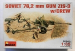 Thumbnail MINIART 35032 SOVIET 76.2mm GUN ZIS-3 WITH CREW
