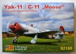 Thumbnail RS MODELS 92168 YAK-11/C-11 MOOSE