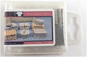 Thumbnail REALITY IN SCALE 35185 WICKER BASKETS 8 PCS