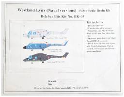Thumbnail BELCHER BITS BK-05 WESTLAND LYNX NAVAL VERSIONS