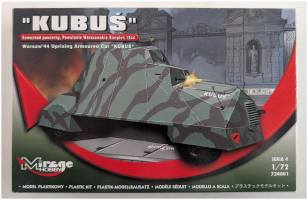 Thumbnail MIRAGE 724001 WARSAW 44 UPRISING ARMOURED CAR KUBUS