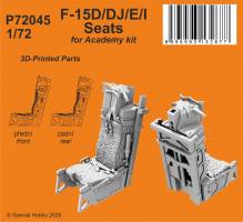 Thumbnail SPECIAL HOBBY P72045 F-15D/DJ/E/I SEATS