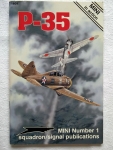 Thumbnail SQUADRON/SIGNAL MINI IN ACTION 1601. P-35 SEVERSKY
