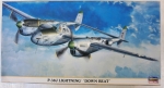 Thumbnail HASEGAWA 09604 P-38J LIGHTNING DOWN BEAT