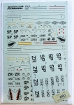 Thumbnail XTRADECAL 715. 72-008 UNITED STATES AIR FORCE IN EUROPE UPDATE No.1