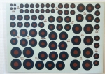 Thumbnail MODELDECAL 667. 42 WW2 BRITISH TYPE B ROUNDELS