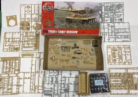 Thumbnail KINGKIT MODEL SCRAPYARD AIRFIX A1363 TIGER I EARLY VERSION  STARTED 