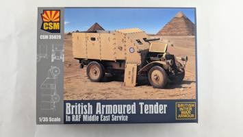 Thumbnail COPPER STATE MODELS CSM 35020 BRITISH ARMOURED TENDER IN RAF MIDDLE EAST SERVICE